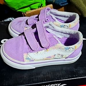 Girls glow unicorn vans toddler 7